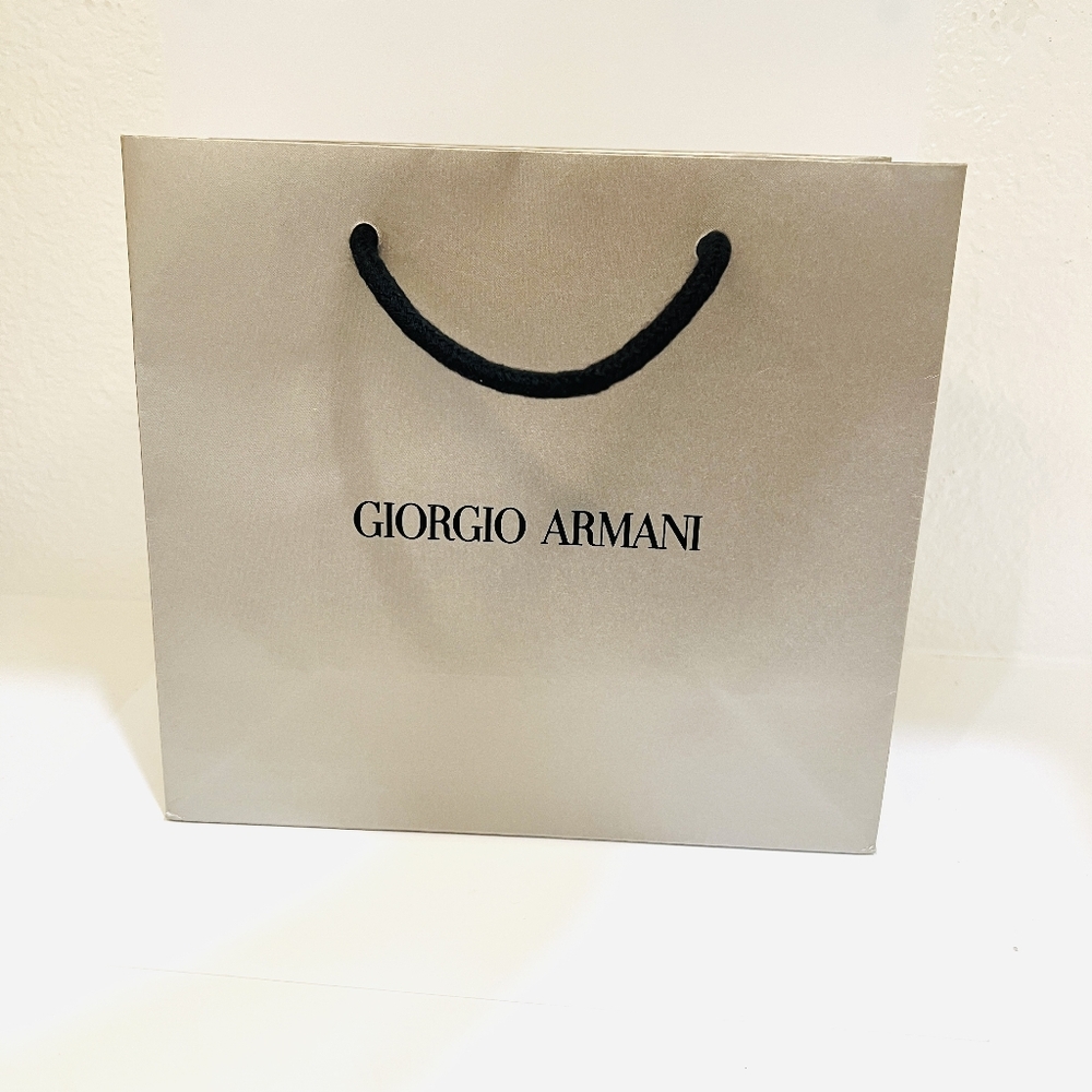 NEW AUTHENTIC Giorgio Armani Boutique Shopping Bag